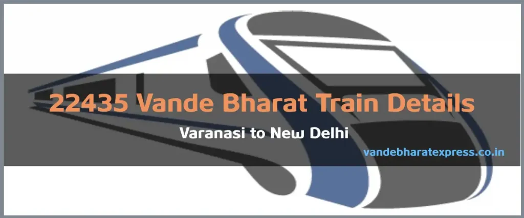 22435 Varanasi-New Delhi Vande Bharat Express Train