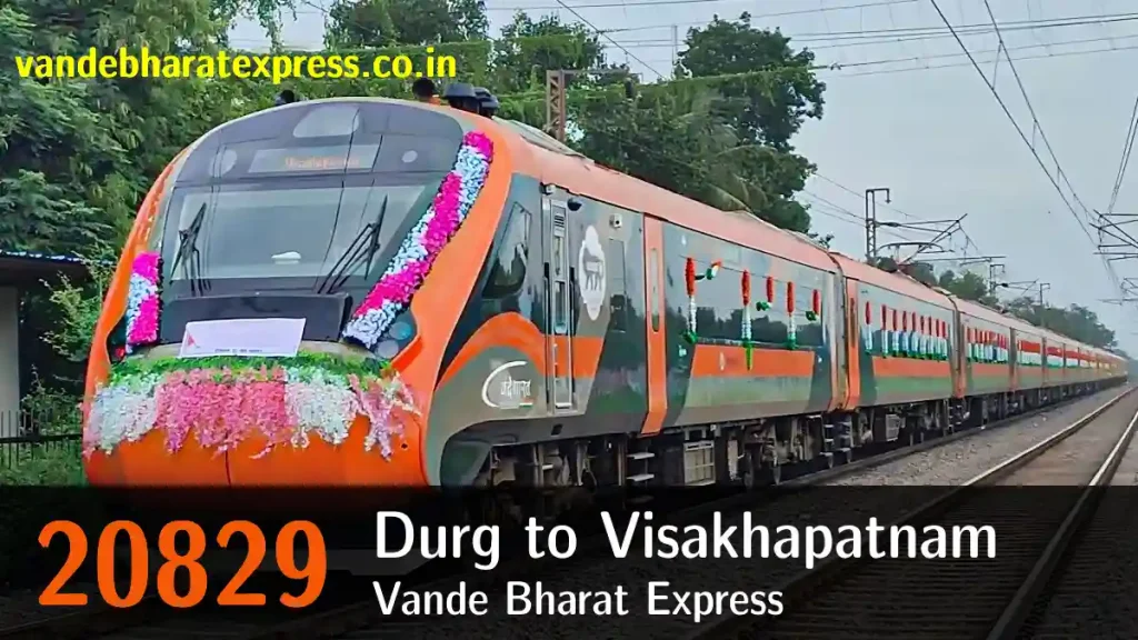 20829 Durg-Visakhapatnam Vande Bharat Express