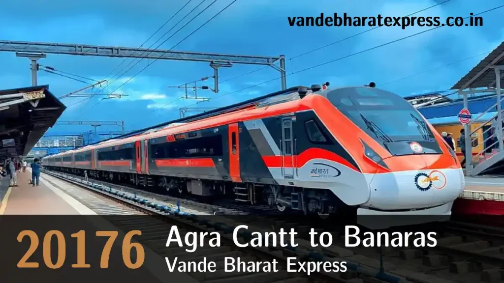 20176 Agra Cantt-Banaras Vande Bharat Express Train