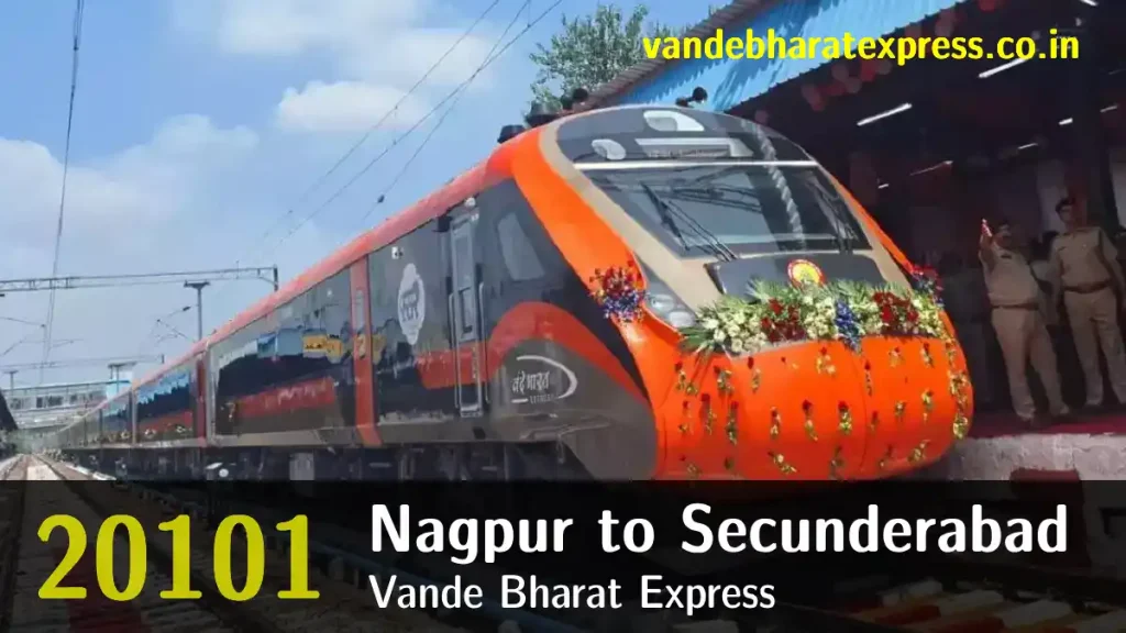 20101 Nagpur-Secunderabad Vande Bharat Express