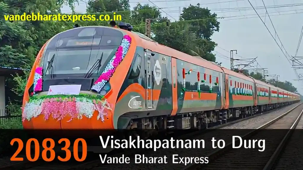 20830 Visakhapatnam-Durg Vande Bharat Express